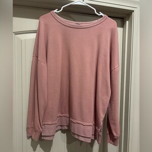 Pink Crewneck Sweatshirt
